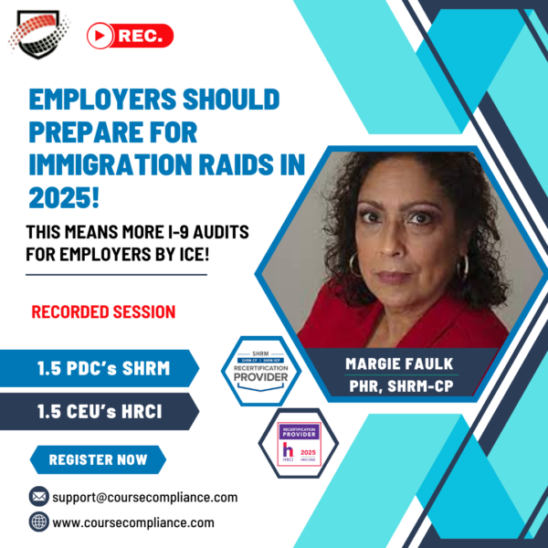 Employers Should Prepare for Immigration Raids in 2025! _Compliant city